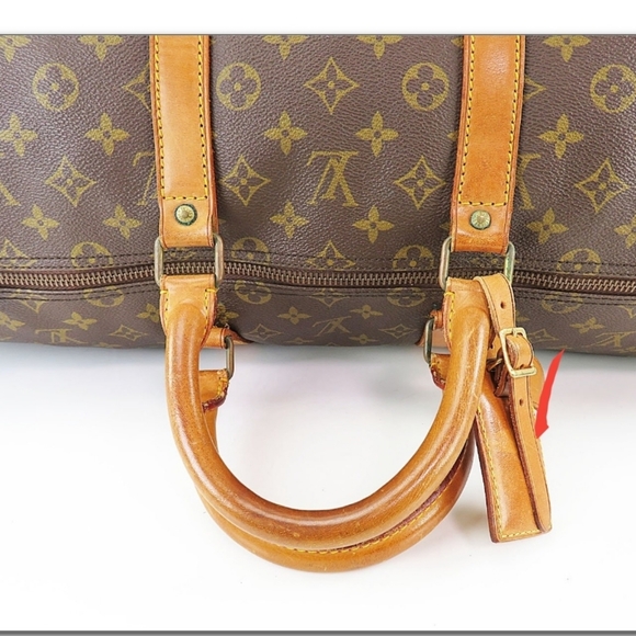 Authentic vintage louis vuitton keepall 55 - Picture 8 of 13